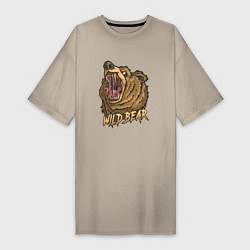 Женская футболка-платье Wild Bear