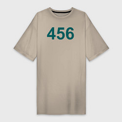 Женская футболка-платье Игрок 456