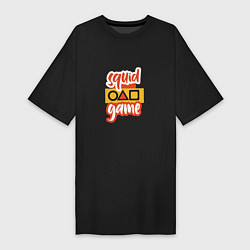 Женская футболка-платье Squid Game Fan