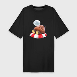 Женская футболка-платье GoombaSleep