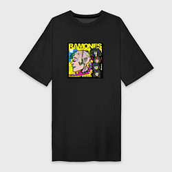 Женская футболка-платье Art Ramones