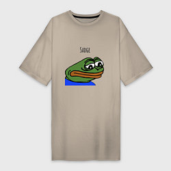 Женская футболка-платье Pepe Sadge