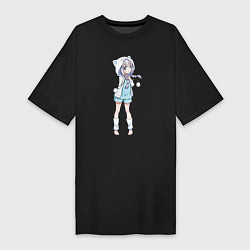 Женская футболка-платье Furry anime!