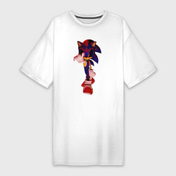 Женская футболка-платье Sonic Exe Video game
