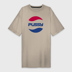 Женская футболка-платье Pepsi Pussy