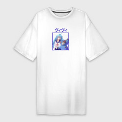 Женская футболка-платье Виви и Мацумото Vivy Fluorite Eyes Song
