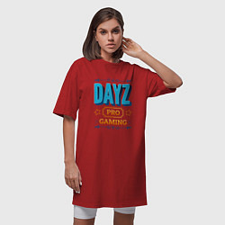 Футболка женская-платье Игра DayZ PRO Gaming, цвет: красный — фото 2