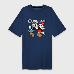 Женская футболка-платье Cuphead - Mugman