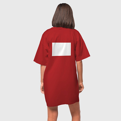 Женская футболка-платье Chester from LP / Красный – фото 4
