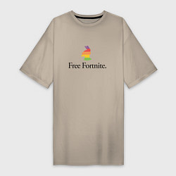 Женская футболка-платье Свободу играм