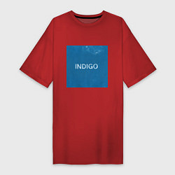 Женская футболка-платье Indigo