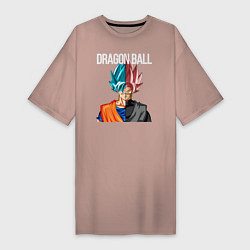 Женская футболка-платье Dragon ball Гоку