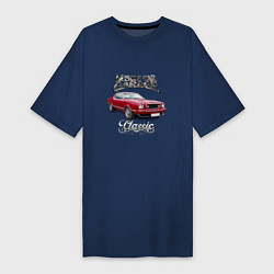 Женская футболка-платье Маслкар Ford Mustang