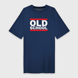Женская футболка-платье Old school - experience