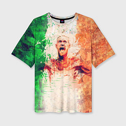 Футболка оверсайз женская Conor McGregor: Ireland, цвет: 3D-принт