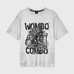 Футболка оверсайз женская Combo Wombo, цвет: 3D-принт