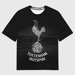 Футболка оверсайз женская Tottenham Hotspur, цвет: 3D-принт