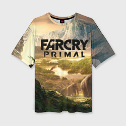 Футболка оверсайз женская Far Cry: Primal, цвет: 3D-принт
