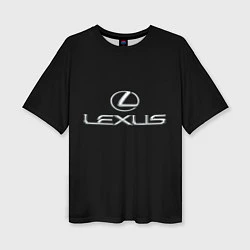 Женская футболка оверсайз Lexus