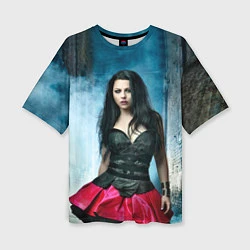 Женская футболка оверсайз Evanescence