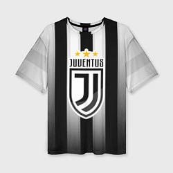 Женская футболка оверсайз Juventus FC: New logo