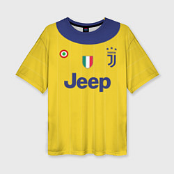 Футболка оверсайз женская Juventus FC: Dybala Guest 17/18, цвет: 3D-принт
