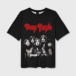 Футболка оверсайз женская Deep Purple, цвет: 3D-принт