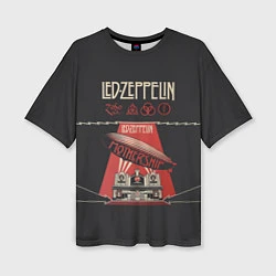 Женская футболка оверсайз Led Zeppelin: Mothership