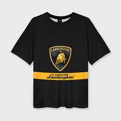 Женская футболка оверсайз Lamborghini Automobili