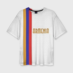 Женская футболка оверсайз Armenia Line