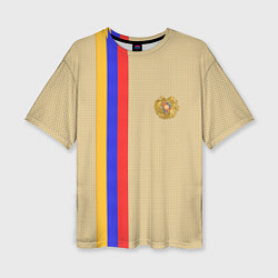 Женская футболка оверсайз Armenia Style