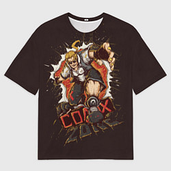 Женская футболка оверсайз Comix Zone