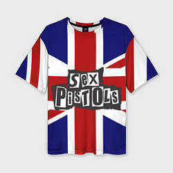 Женская футболка оверсайз Sex Pistols UK