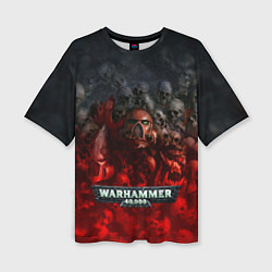 Женская футболка оверсайз Warhammer 40000: Dawn Of War
