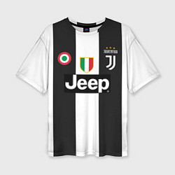 Женская футболка оверсайз FC Juventus 18-19