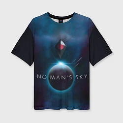 Женская футболка оверсайз No Man’s Sky: Dark Space