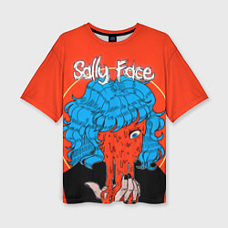Футболка оверсайз женская Sally Face: Bloody Horror, цвет: 3D-принт