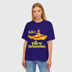 Футболка оверсайз женская The Beatles: Yellow Submarine, цвет: 3D-принт — фото 2