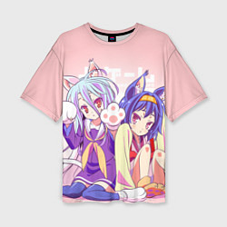 Женская футболка оверсайз No Game No Life