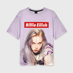 Женская футболка оверсайз Billie Eilish: Bored