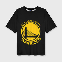 Футболка оверсайз женская GOLDEN STATE WARRIORS, цвет: 3D-принт