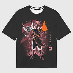 Футболка оверсайз женская Fairy Tail, цвет: 3D-принт