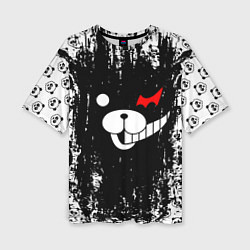 Женская футболка оверсайз MONOKUMA