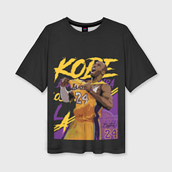 Женская футболка оверсайз Kobe Bryant