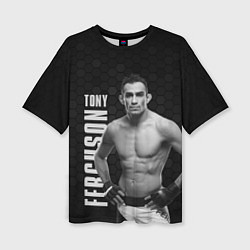 Женская футболка оверсайз EL CUCUY Tony Ferguson