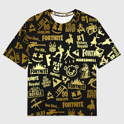 Женская футболка оверсайз FORTNITE