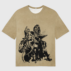 Футболка оверсайз женская Ink Inui, цвет: 3D-принт