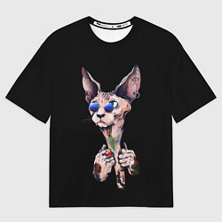 Футболка оверсайз женская Сфинкс, цвет: 3D-принт