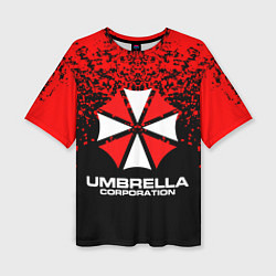 Футболка оверсайз женская Umbrella Corporation, цвет: 3D-принт