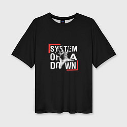 Футболка оверсайз женская System of a Down, цвет: 3D-принт